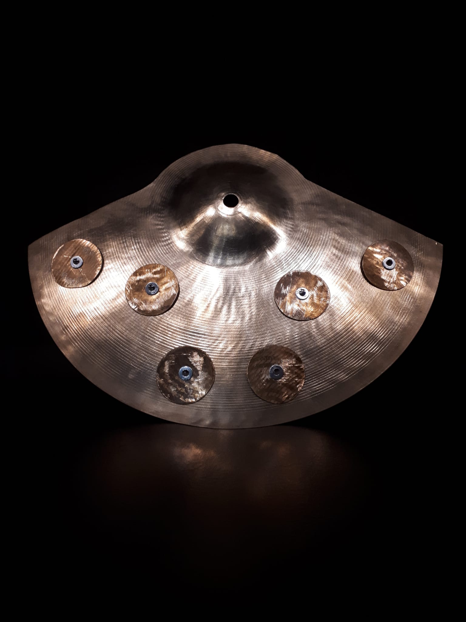 Bespoke cymbal with jingles